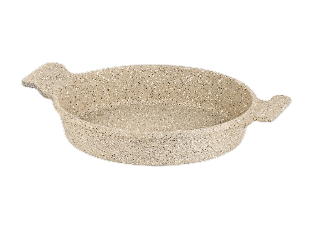 Elexus Serisi Döküm Sahan - Kapuçino 18 cm