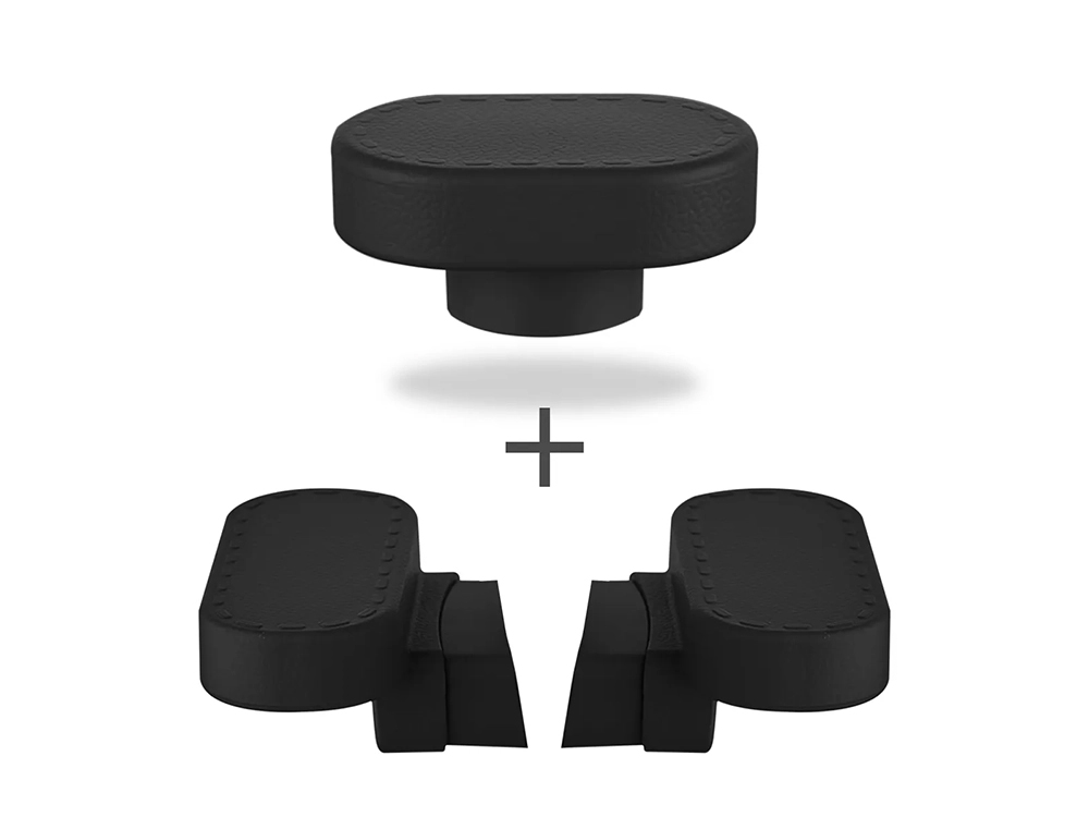 Lavonni 2 Adet Tencere Kulpu ve 1 Adet Tencere Kapak Tepesi - Siyah