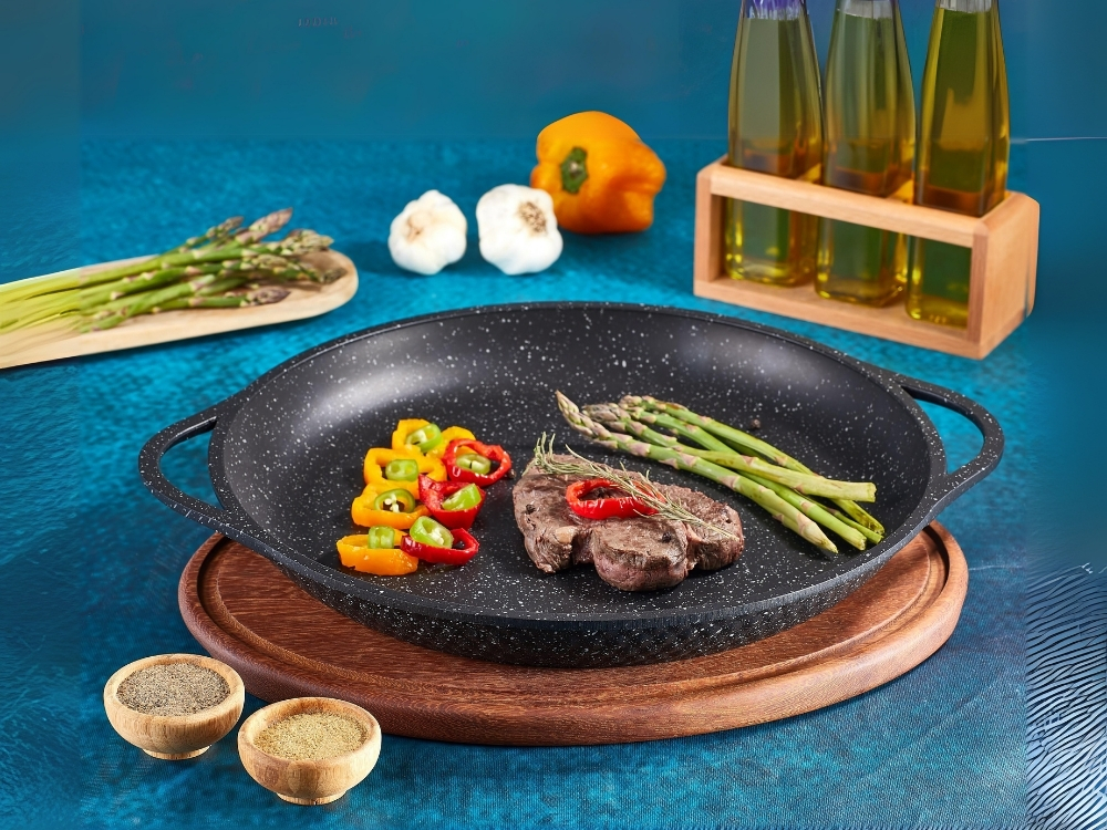 Tavalar Serisi 36 cm Döküm Sac Tava